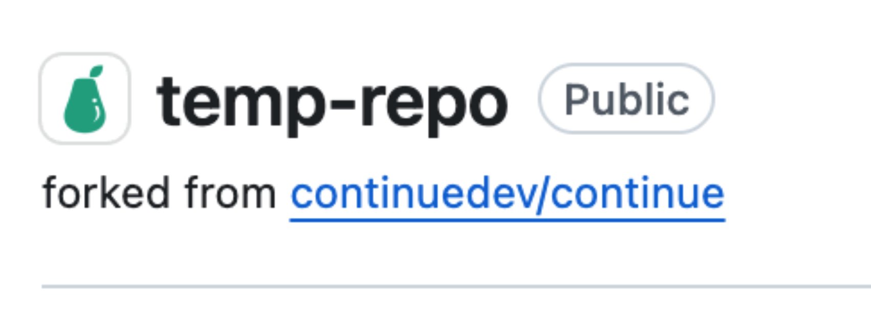 PearAI's temp-repo forked from continuedev/continue